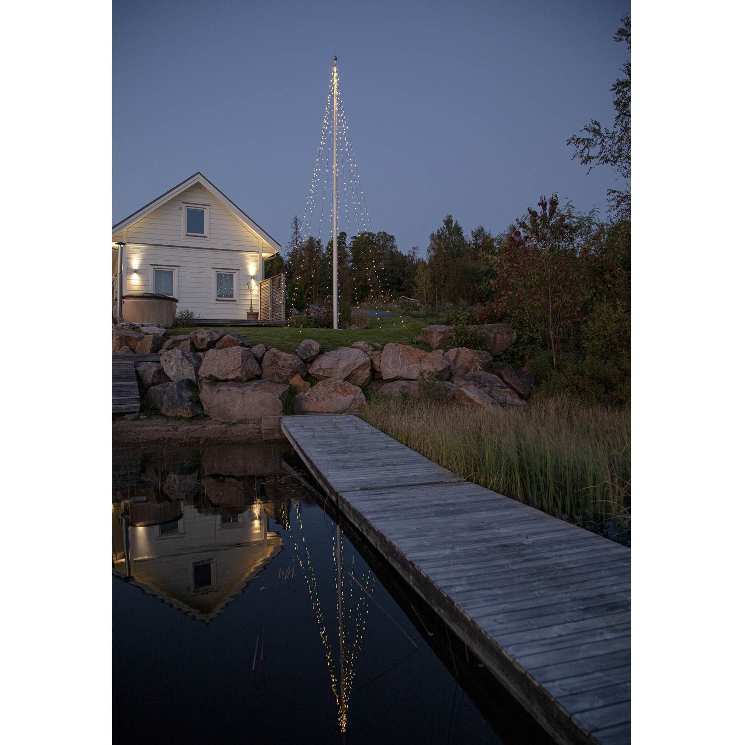 7391482075932 Star Trading Shiny flagstangslyskæde Lamper,Julebelysning,Julebelysning 2190012581 Shiny