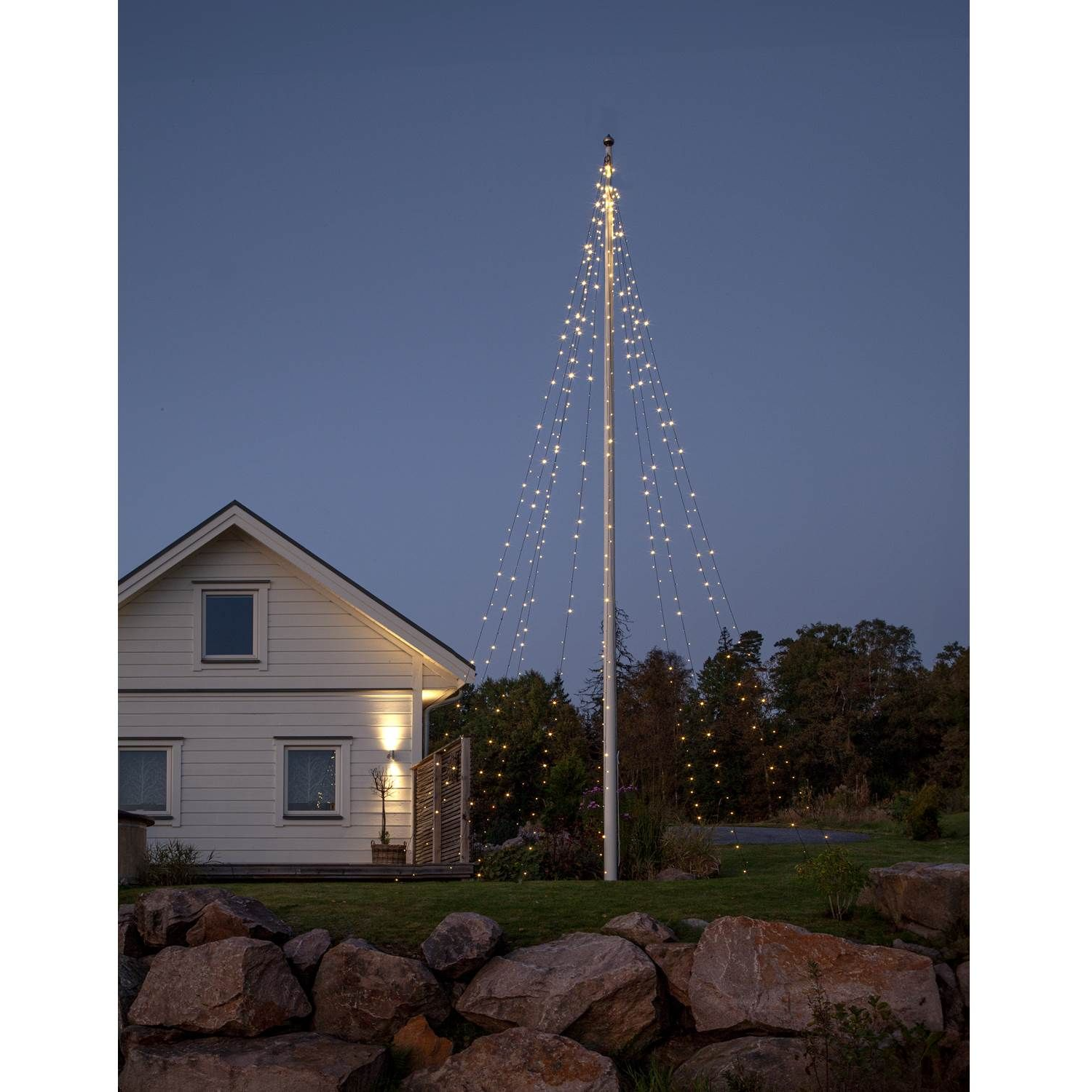 7391482075932 Star Trading Shiny flagstangslyskæde Lamper,Julebelysning,Julebelysning 2190012581 Shiny