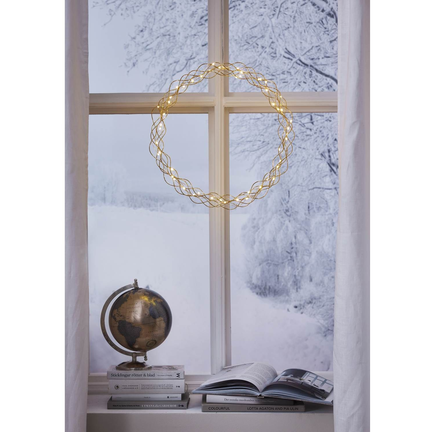 Star Trading Curly Ø45 messing krans