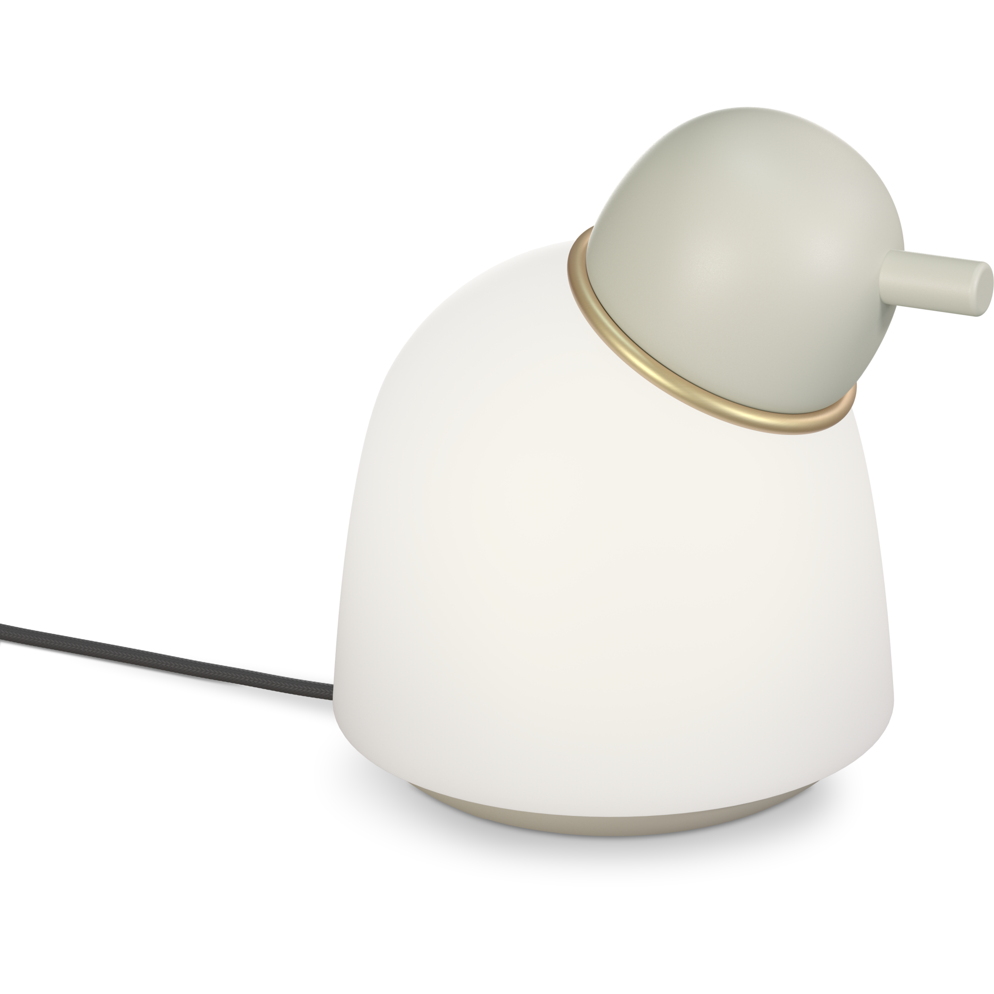 7391534009250 Belid Bird sand/messing opalglas - Bordlampe Lamper,Bordlamper,Bordlamper 82400009660 4824533389