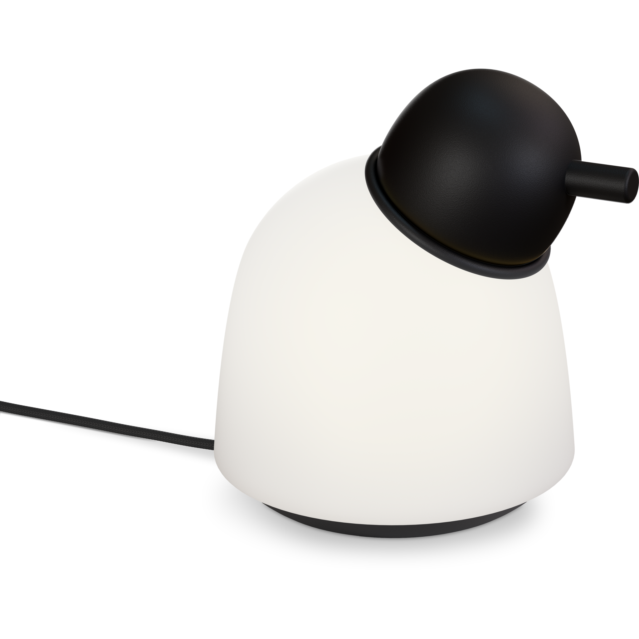 7391534013462 Belid Bird sort opalglas - Bordlampe Lamper,Bordlamper,Bordlamper 82400009700 482486389