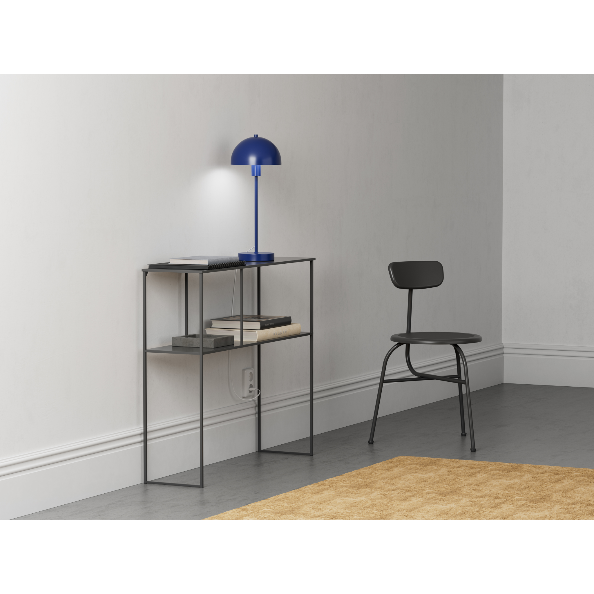 7391534013950 Herstal H Vienda royal blue - Bordlampe Lamper,Bordlamper,Bordlamper 82700002000 HB13071140538
