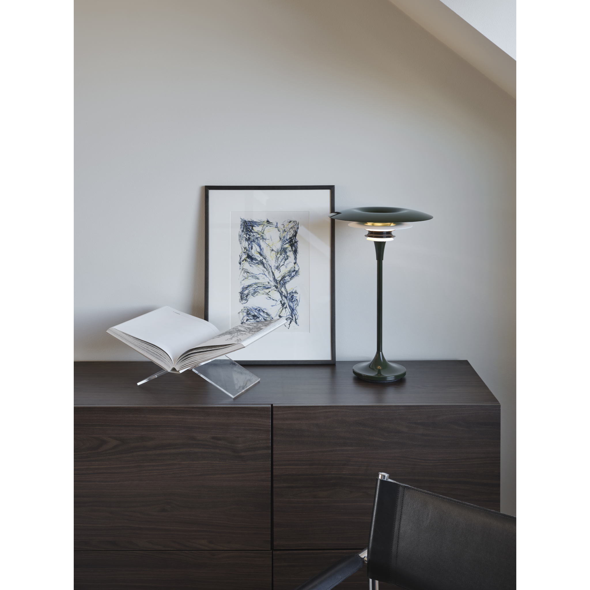 Belid Diablo Ø30 skovgrøn - Bordlampe