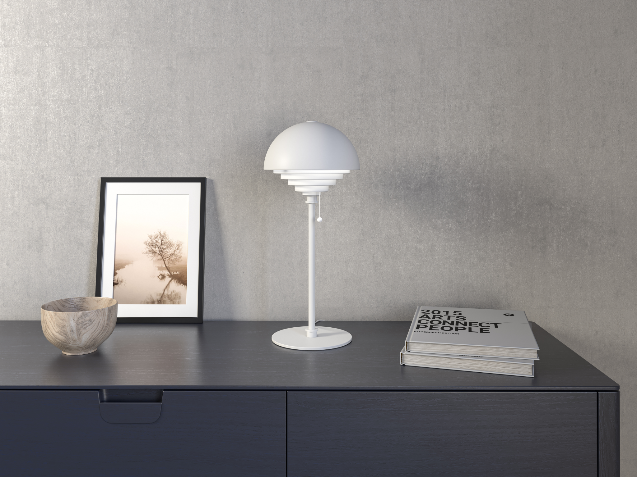 7391534109011 Herstal Motown hvid - Bordlampe Lamper,Bordlamper,Bordlamper 82700001720 Motown hvid