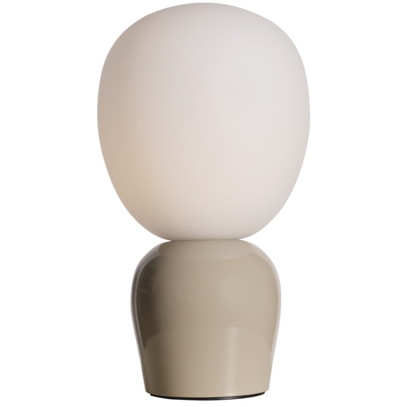 7391534301798 Belid Buddy soft greige/opal glas bordlampe Lamper,Bordlamper,Bordlamper 82400014130 