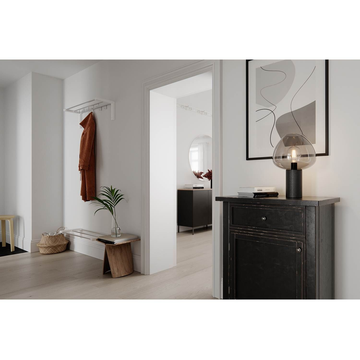 7391741026200 By Rydéns Cosy sort/røgfarvet - Bordlampe Lamper,Bordlamper,Bordlamper 2190003586 121421