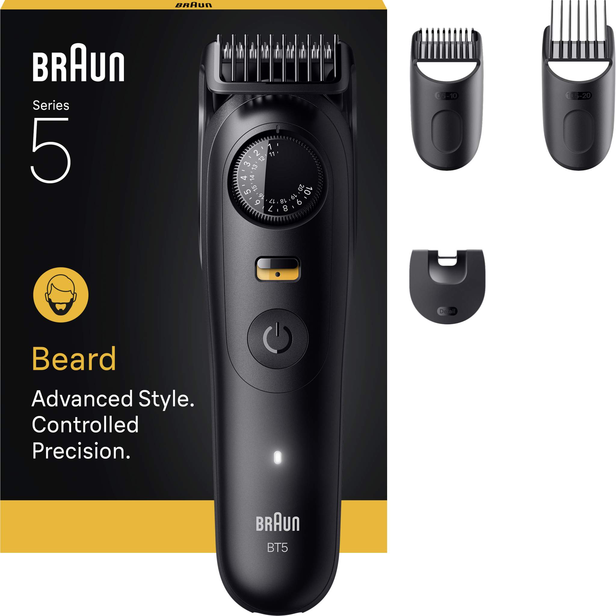 7500435244992 Braun BT5520 - Skægtrimmer Personlig pleje,Barbering,Skægtrimmer 2190013287 BT5520