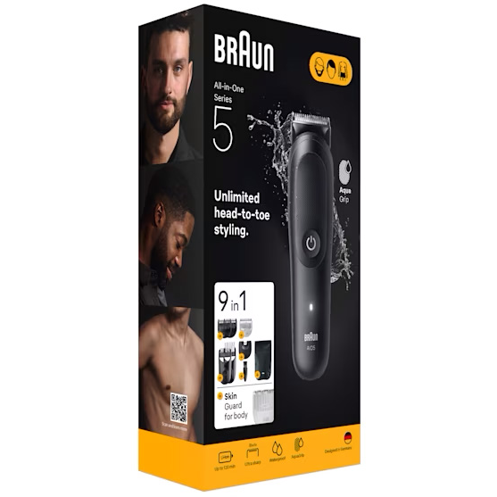 7500435245029 Braun AIO5540 - All-in-One hårtrimmer Personlig pleje,Barbering,Skægtrimmer 2190013288 AIO5540