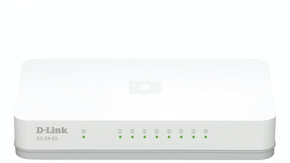 790069365690 D-LINK 8-Port GIGABIT EASY DESKTOP Computer & IT,Netværk,Diverse netværk 20500216652 GO-SW-8G/E