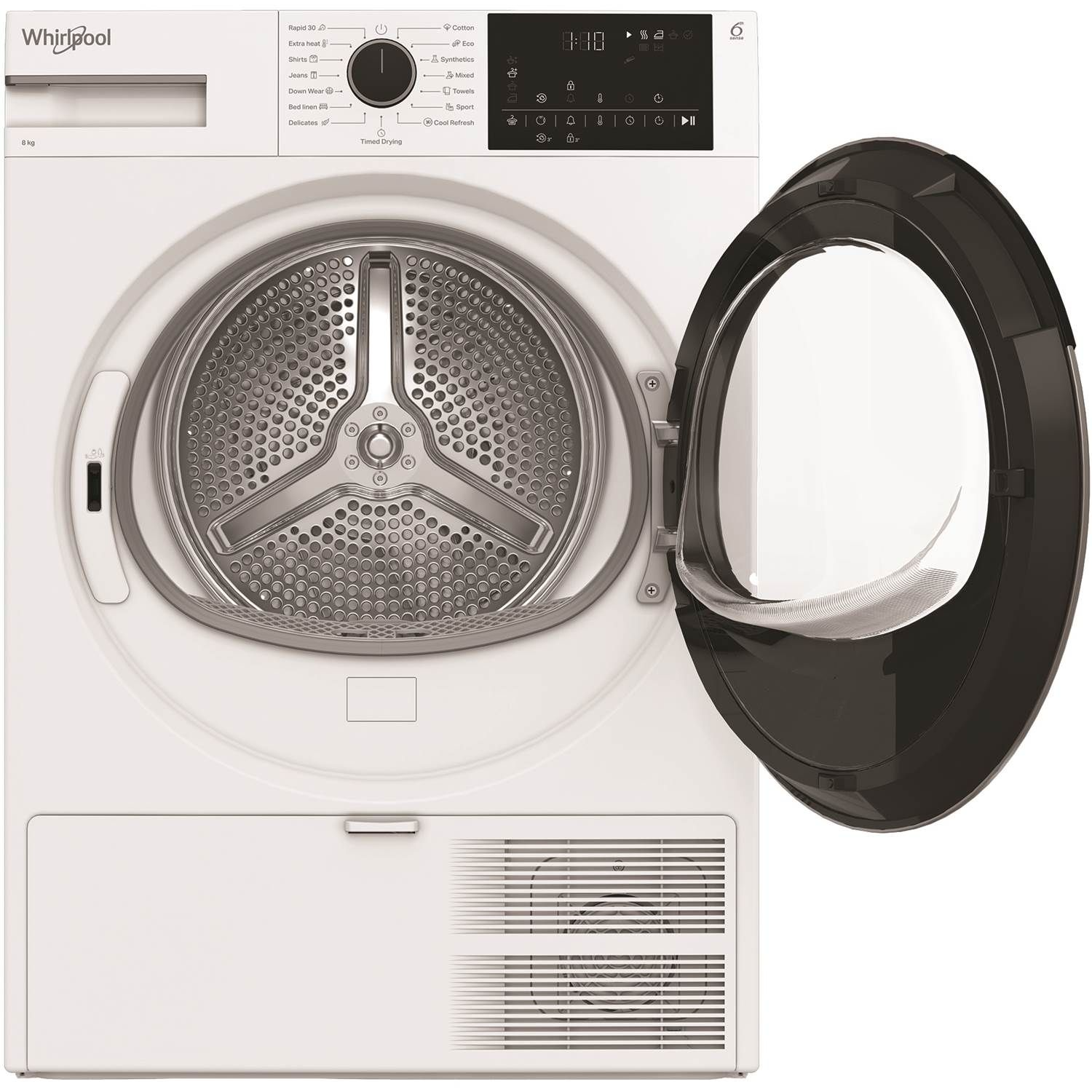 8003437066009 Whirlpool WSD 86M WB EE - Kondenstørretumbler m/varmepumpe Hvidevarer,Tørretumbler,Kondenstørretumblere 2190012404 WSD 86M WB EE