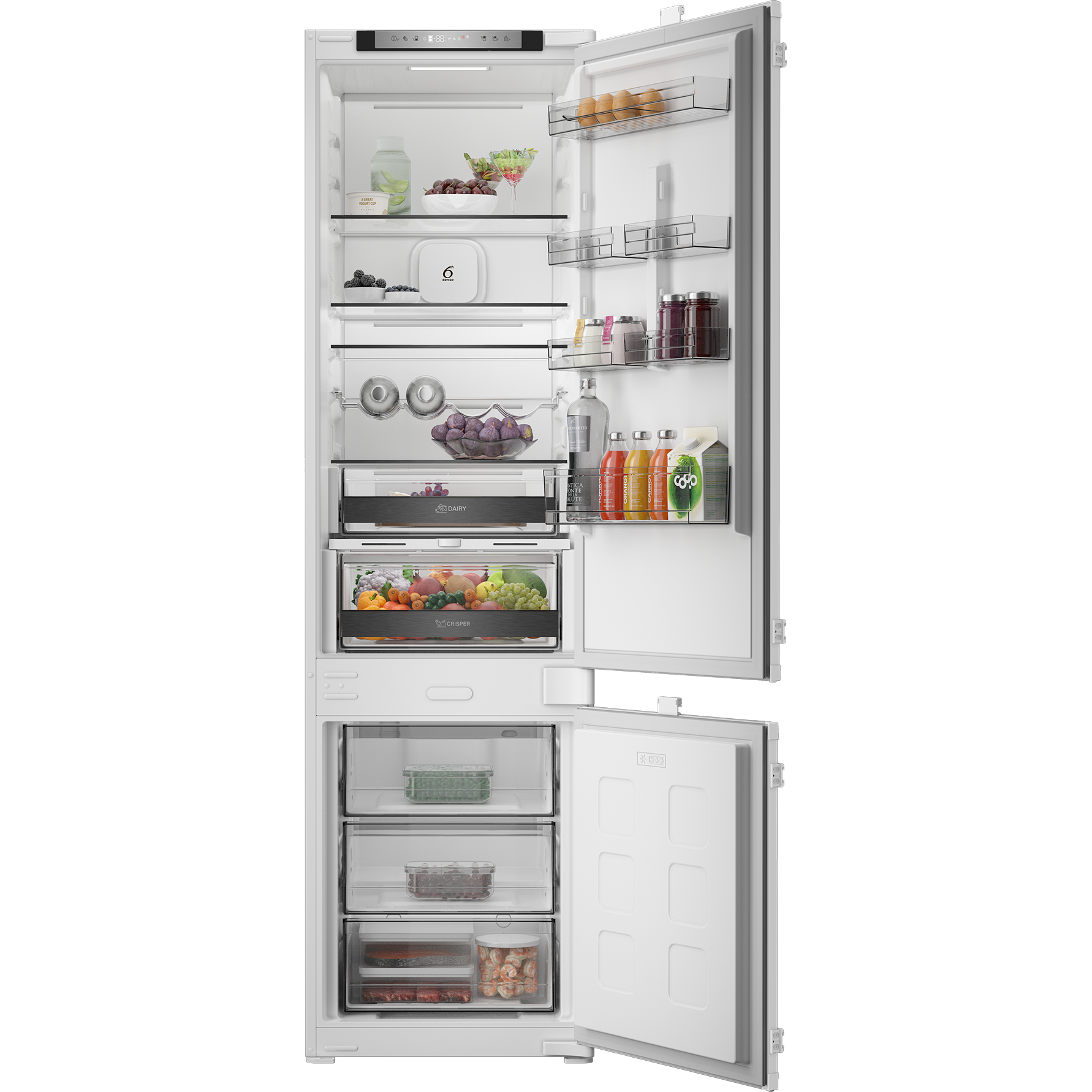 8003437068911 Whirlpool WHK2 5322 B4E integrerbart kølefryseskab Hvidevarer,Kølefryseskabe,Integrerbare kølefryseskabe 2190014834 WHK2 5322 B4E