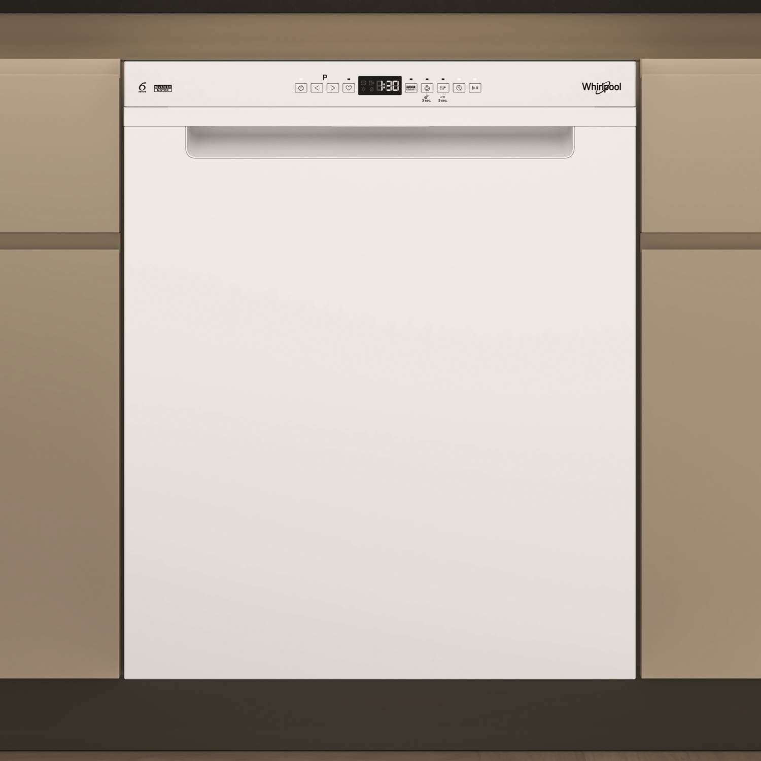 8003437640445 Whirlpool W7U HP43 - Opvaskemaskiner til indbygning Hvidevarer,Opvaskemaskine,Opvaskemaskiner til indbygning 2190012399 W7U HP43