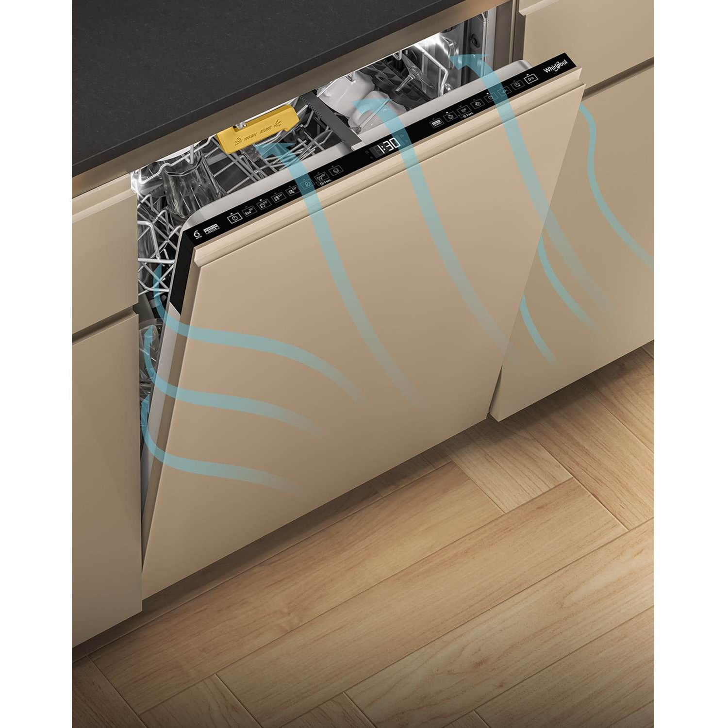8003437640445 Whirlpool W7U HP43 - Opvaskemaskiner til indbygning Hvidevarer,Opvaskemaskine,Opvaskemaskiner til indbygning 2190012399 W7U HP43