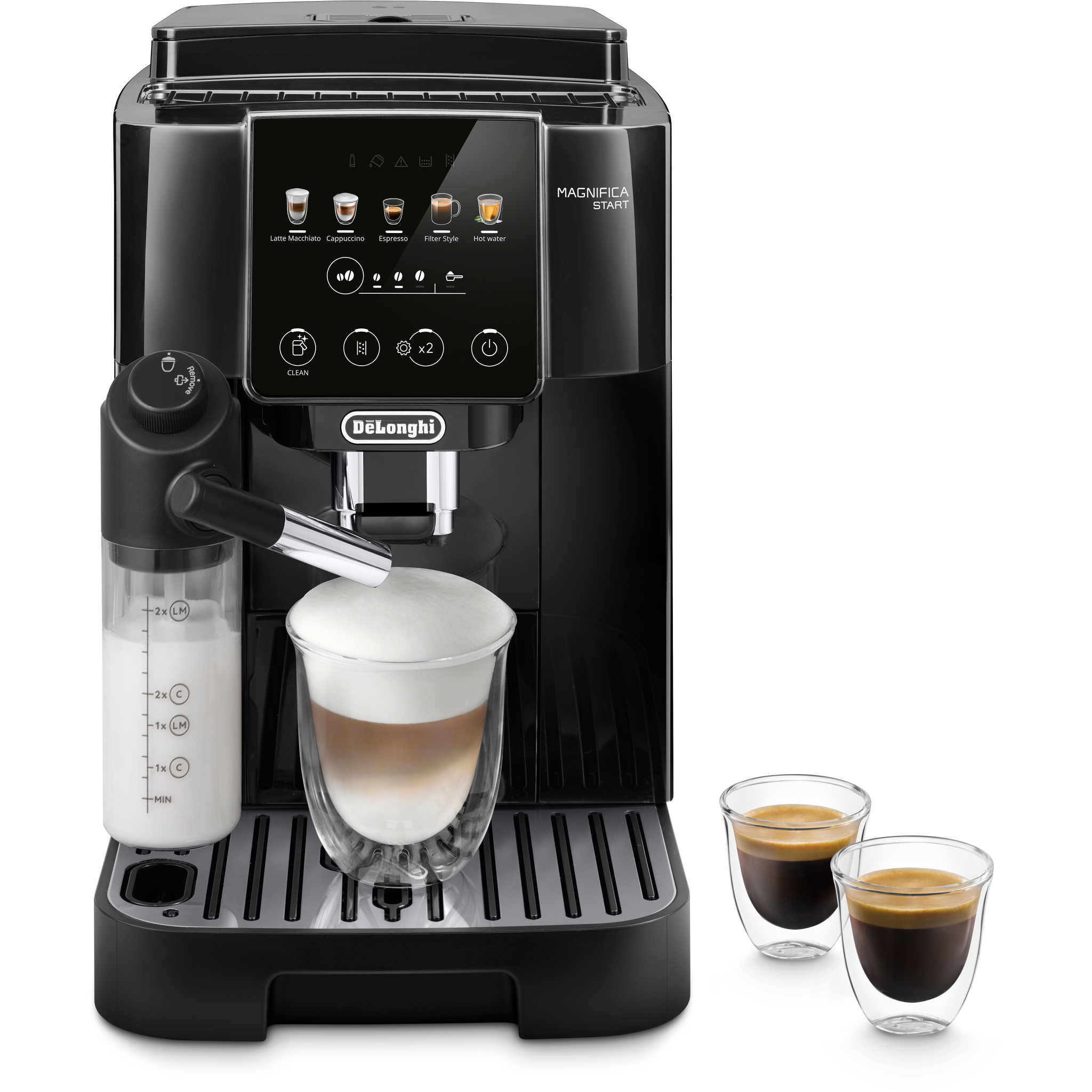 8004399035492 DeLonghi FEB2291.B Magnifica Start Pop Milk espressomaskine Husholdning,Kaffe,Espressomaskiner 2190014918 FEB2291.B