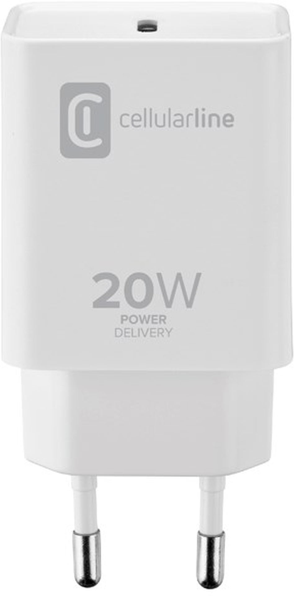 8018080398353 Cellularline 220V Adapter USB-C, Apple 20W - Adapter Telefon & GPS,Tilbehør mobiltelefoner,Tilbehør til iPhone 17300002120 103103