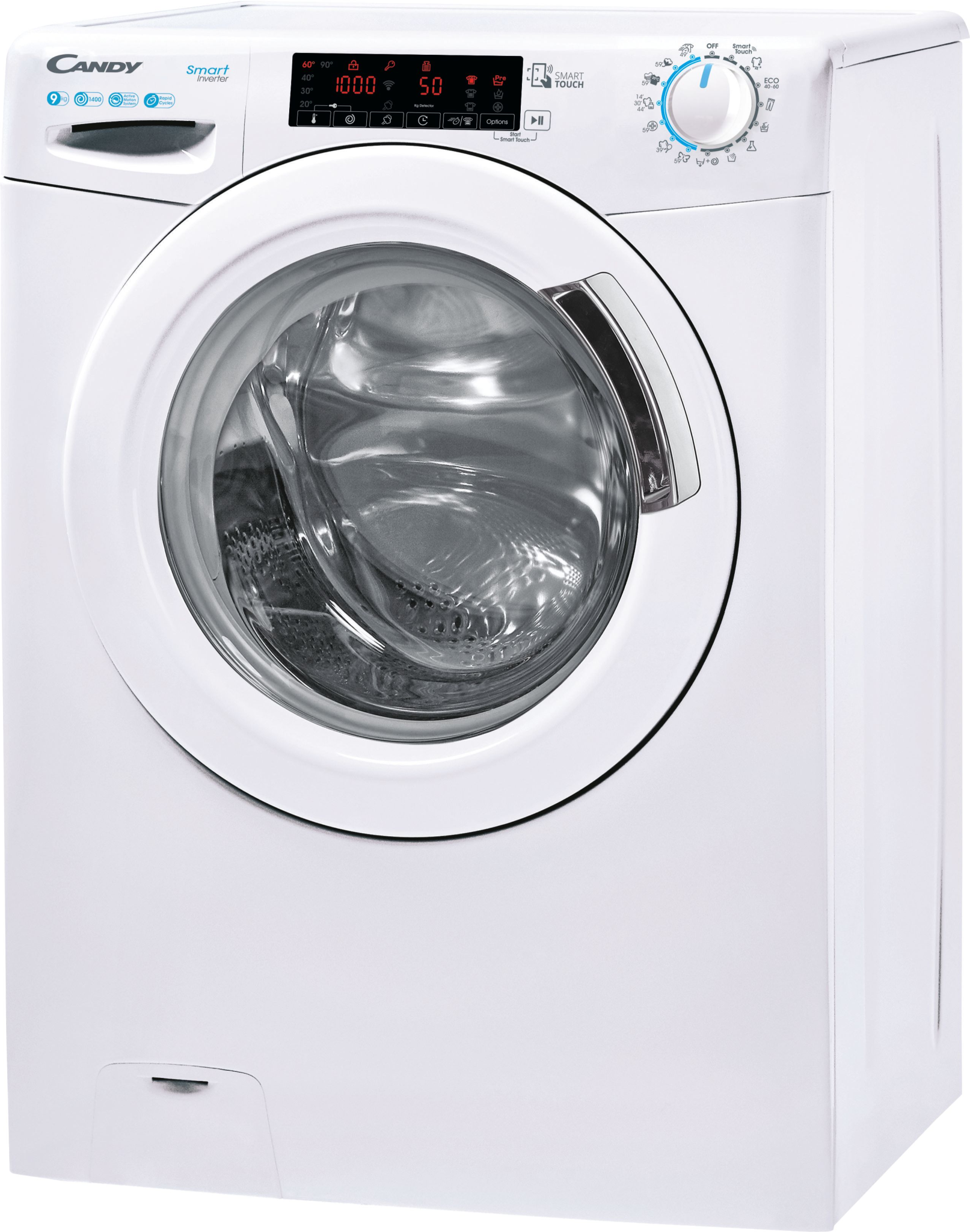 8059019005591 Candy CS149TXMES - Frontbetjent vaskemaskine Hvidevarer,Vaskemaskine,Frontbetjente vaskemaskiner 4100000500 CS149TXMES