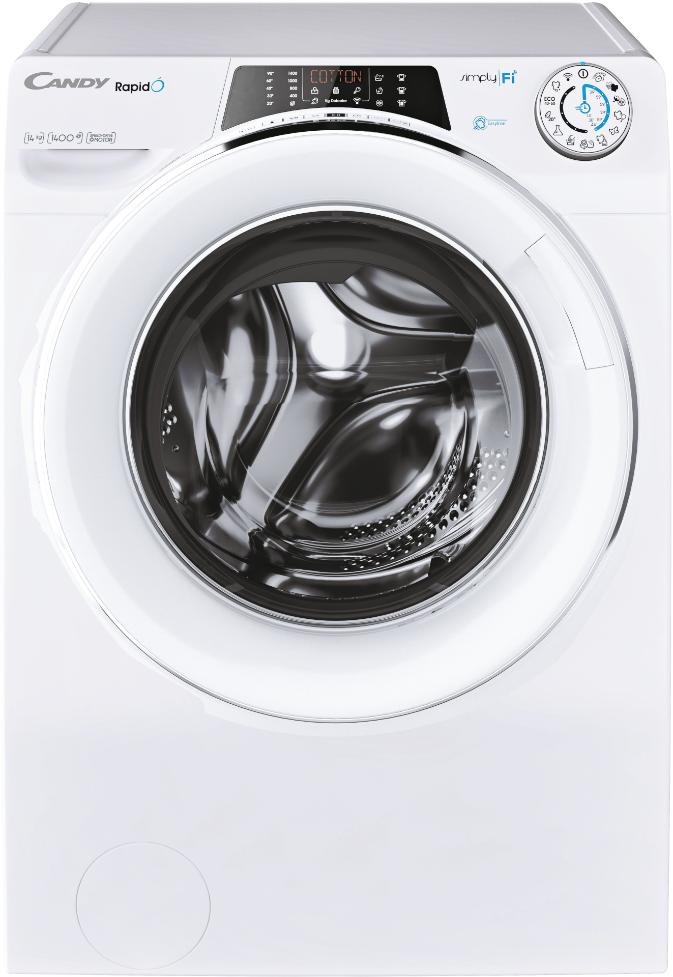 8059019005942 Candy RO14146DWMCE1S - Frontbetjent vaskemaskine Hvidevarer,Vaskemaskine,Frontbetjente vaskemaskiner 4100059420 RO14146DWMCE1S