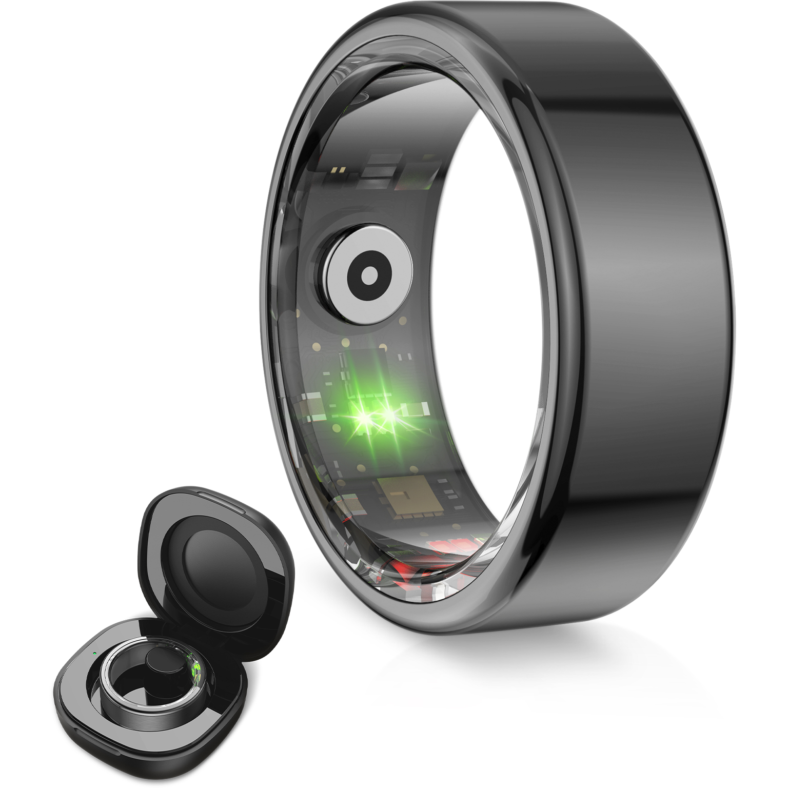 8427542135717 KSIX Smartring, size x-small (56,5) - Smart ring Telefon & GPS,Smartwatch,Smartwatch 21100001810 BSR01N08