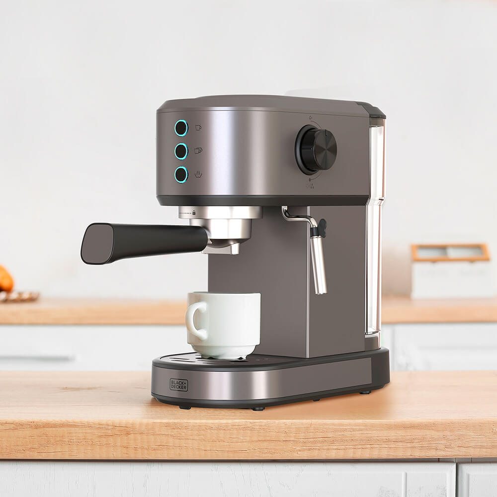 8432406200098 BLACK+DECKER Espresso Maker - Espressomaskine Husholdning,Kaffe,Espressomaskiner 15000002900 BXCO1350E