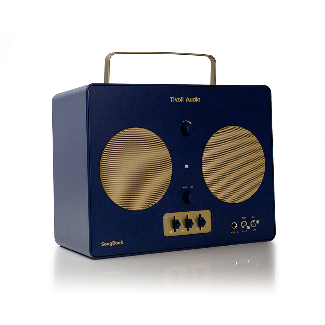 850070430210 Tivoli Audio SongBook, blue - Analog EG/AUX In/Forforstærker TV & HIFI,Trådløs lyd,Bluetooth højttalere 15400001200 SB-3021-UNL