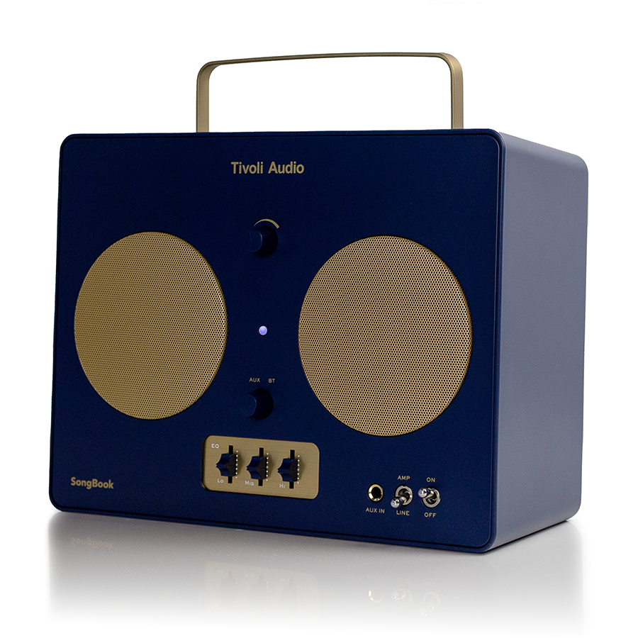 850070430210 Tivoli Audio SongBook, blue - Analog EG/AUX In/Forforstærker TV & HIFI,Trådløs lyd,Bluetooth højttalere 15400001200 SB-3021-UNL