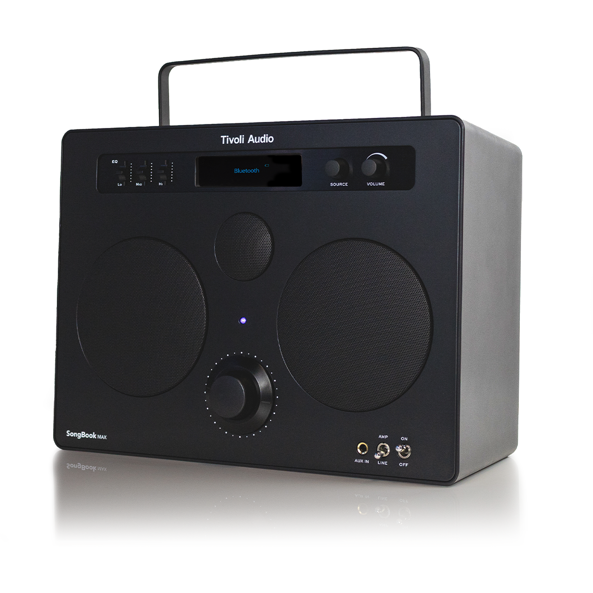 850070430289 Tivoli Audio SongBook MAX, black - Analog EG/AUX In/DAB+/FM/ TV & HIFI,Lyd,DAB radioer 15400001210 SBMP-3028-ROW