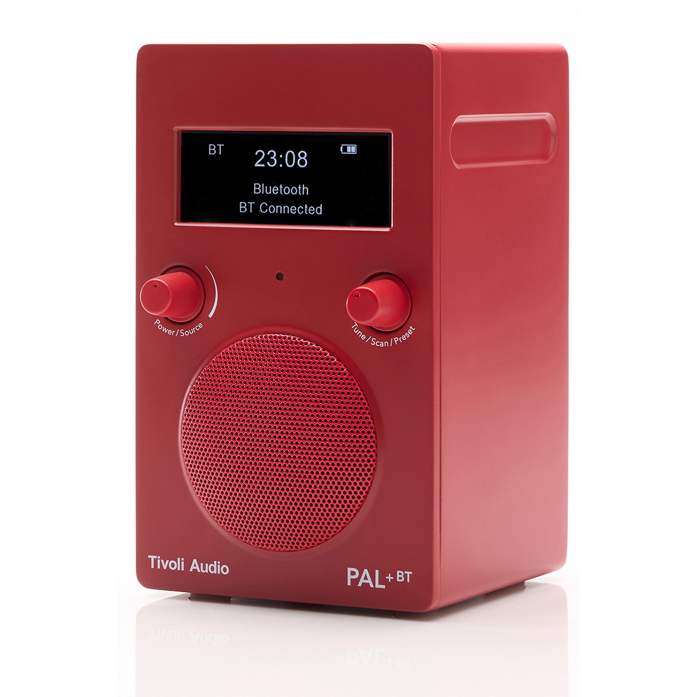 850070430487 Tivoli Audio Classic PAL+BT, red - DAB+/FM Radio med bluetoo TV & HIFI,Lyd,DAB radioer 15400001290 PPBT3-3048-UNL