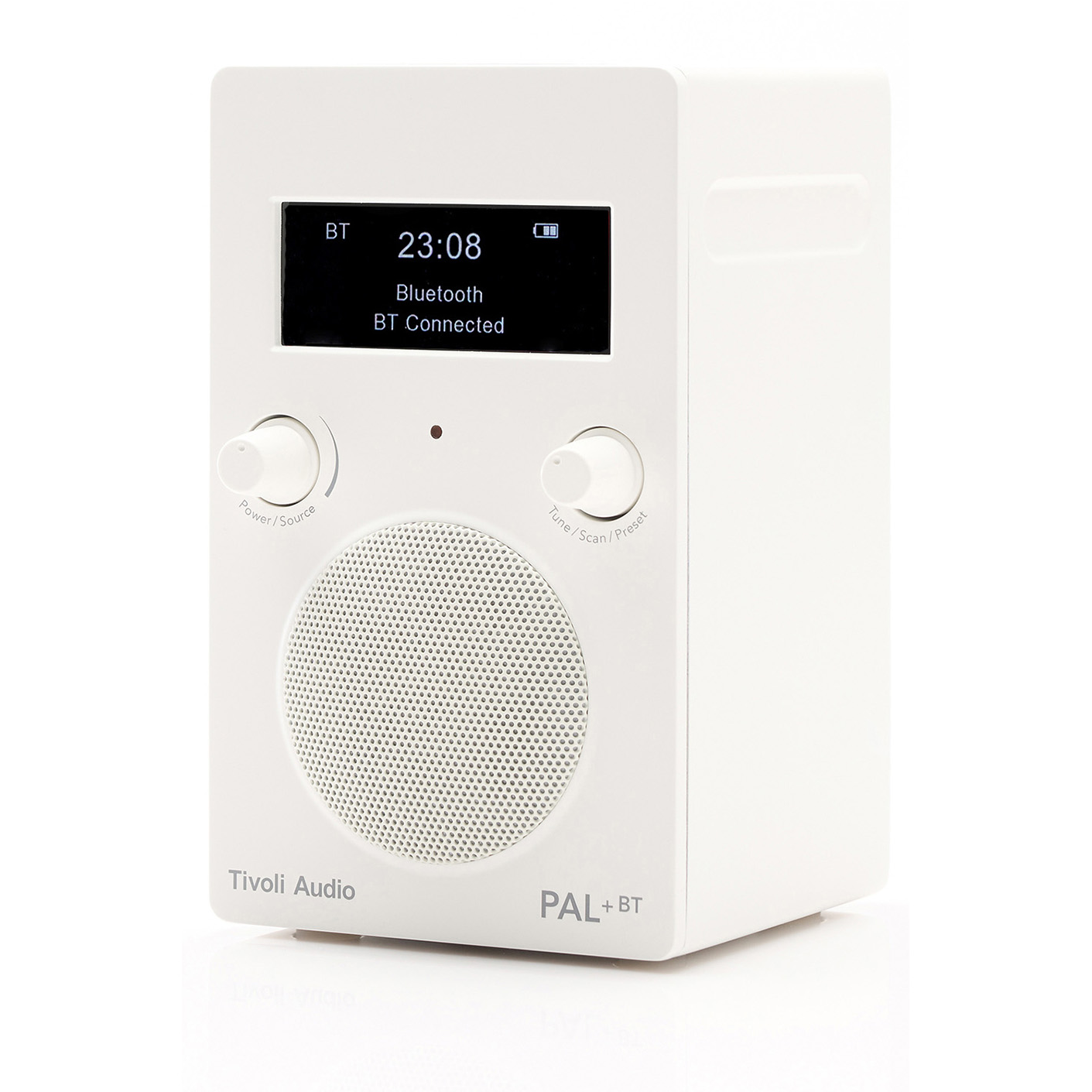 850070430494 Tivoli Audio Classic PAL+BT, white - DAB+/FM Radio med bluet TV & HIFI,Lyd,DAB radioer 15400001300 PPBT3-3049-UNL