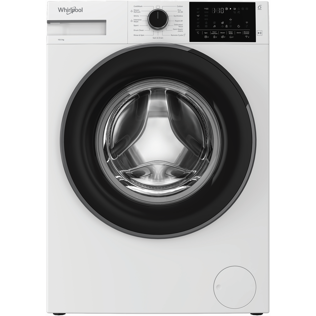 8690842884238 Whirlpool SME 1056W EE frontbetjent vaskemaskine Hvidevarer,Vaskemaskine,Frontbetjente vaskemaskiner 2190014855 SME 1056W EE