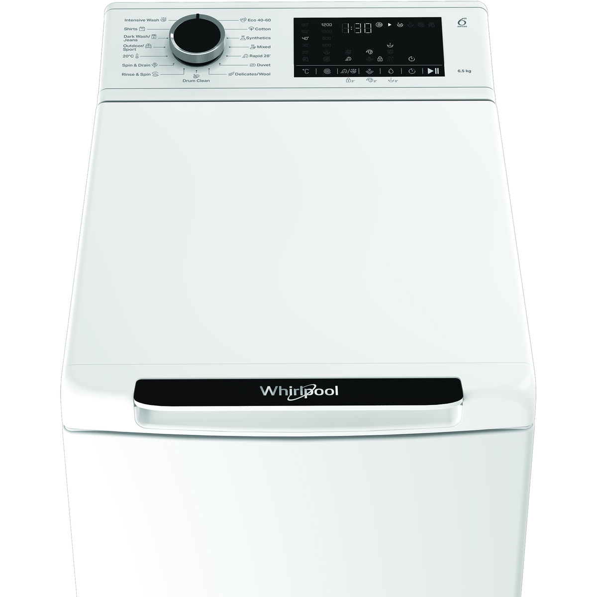 8690842885662 Whirlpool TW652P2D EU/N topbetjent vaskemaskine Hvidevarer,Vaskemaskine,Topbetjente vaskemaskiner 2190014852 TW652P2D EU/N