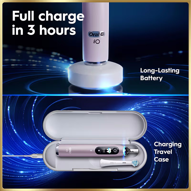 8700216387194 Oral-B iO9S Rose Quartz el-tandbørste Personlig pleje,Tandpleje,El-tandbørster 2190016300 iOS9 Rose Quartz