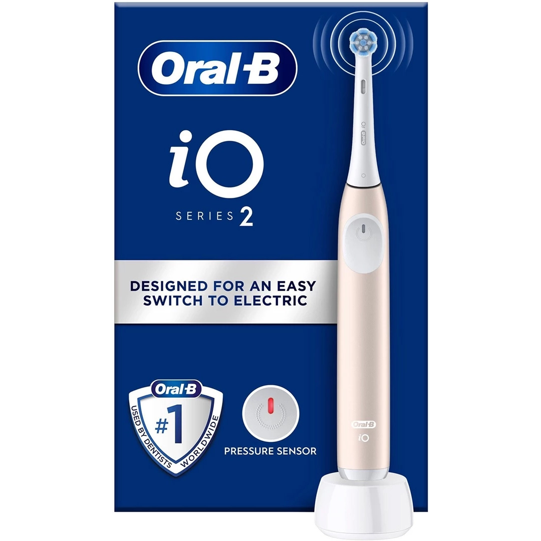 8700216612265 Oral-B iO2 Calm Pink - El-tandbørste Personlig pleje,Tandpleje,El-tandbørster 2190013280 iO2 Calm Pink