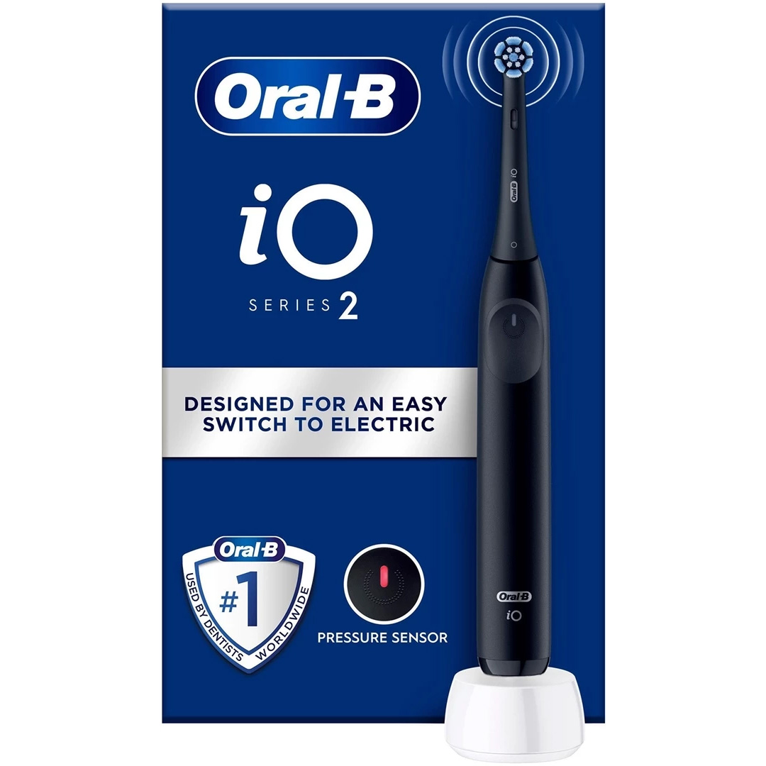 8700216612272 Oral-B iO2 Night Black - El-tandbørste Personlig pleje,Tandpleje,El-tandbørster 2190013279 iO2 Night Black