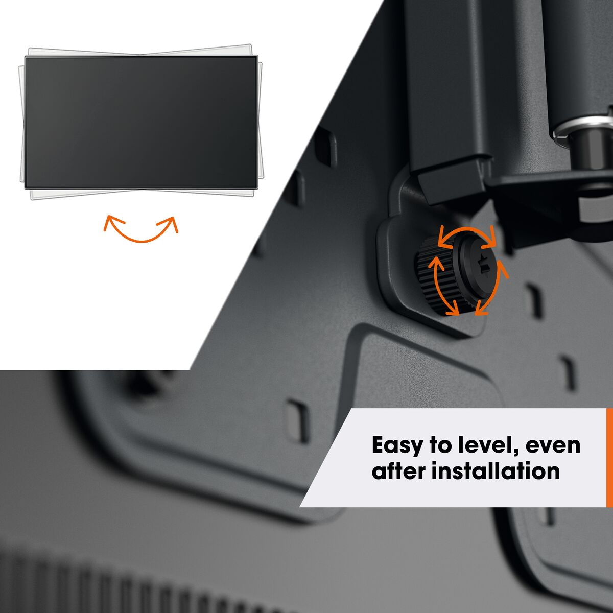 8712285347580 Vogels TVM 1425 Quick Wall Mount Motion 32-65'' - Vægbeslag TV & HIFI,TV,Vægbeslag 74600010230 TVM 1425