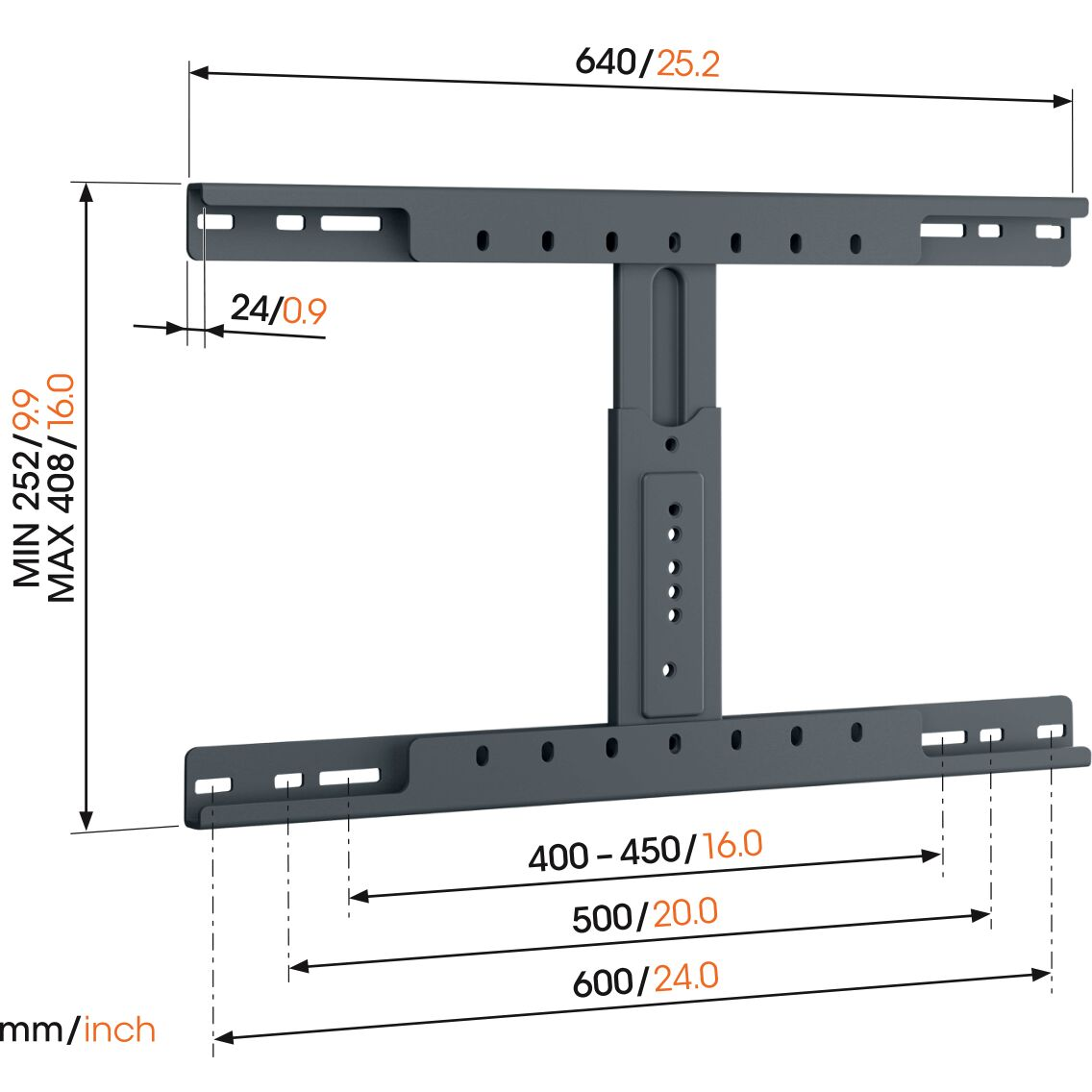 8712285359187 Vogels TVA 6950 Stud Adapter - Stolpe adapter TV & HIFI,TV,Vægbeslag 74600010160 TVA 6950