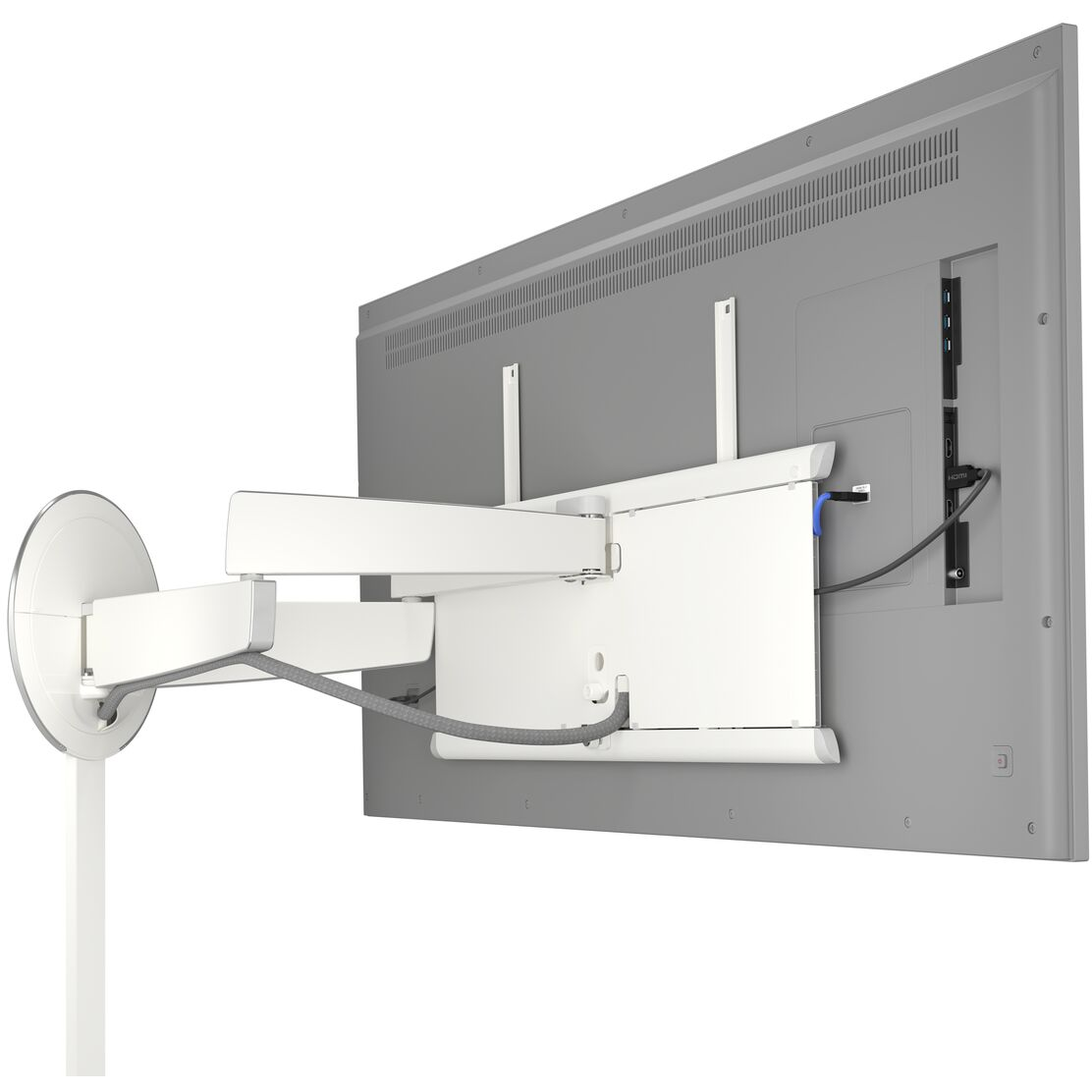 8712285361067 Vogels SIGNATURE TVM 7675 Motorized TV Wall Mount White - Væ TV & HIFI,TV,Vægbeslag 74600010410 SIGNATURE TVM 7675 white