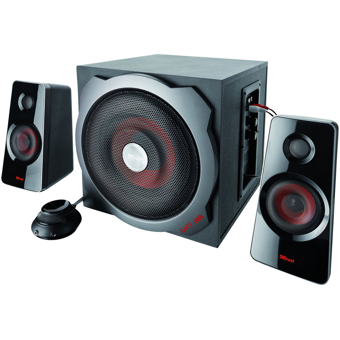 8713439190236 TRUST GXT 38 2.1 SUBWOOFER SPEAKER SET - Højttalere Computer & IT,Gaming,Gaming tilbehør 18900007690 19023