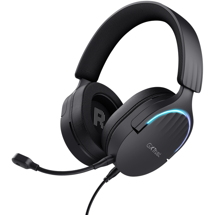 TRUST GXT490 FAYZO 7.1 USB HEADSET - BLACK - Headset