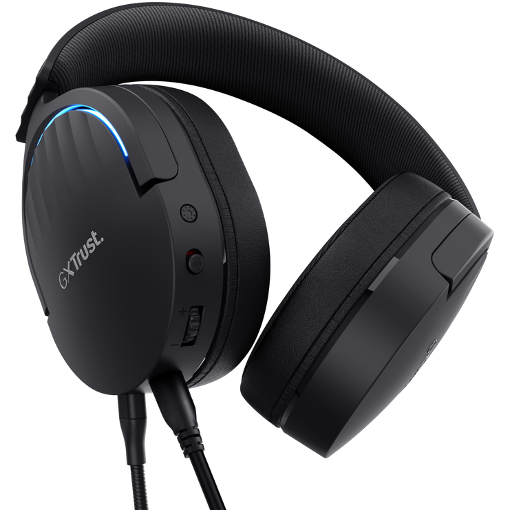 TRUST GXT490 FAYZO 7.1 USB HEADSET - BLACK - Headset