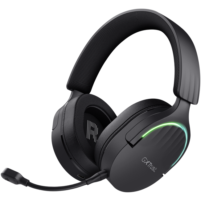 TRUST GXT491 FAYZO WIRELESS HEADSET - BLACK - Headset