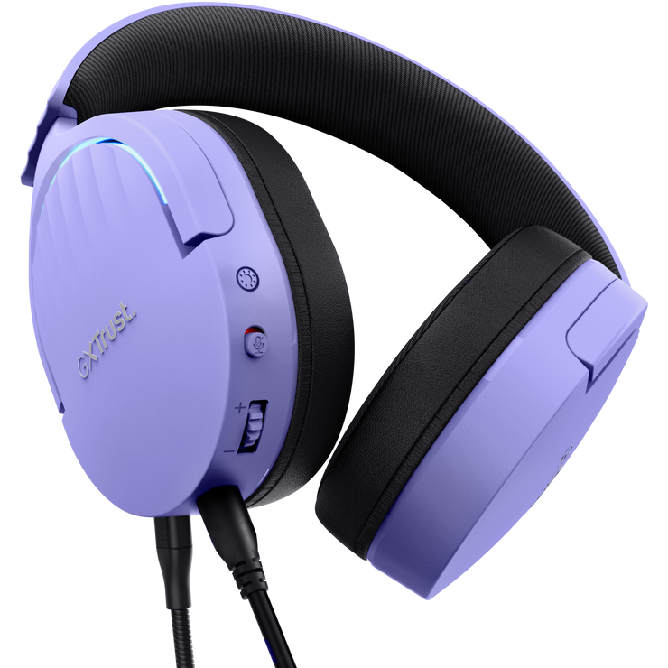 TRUST GXT490P FAYZO 7.1 USB HEADSET - PURPLE - Headset