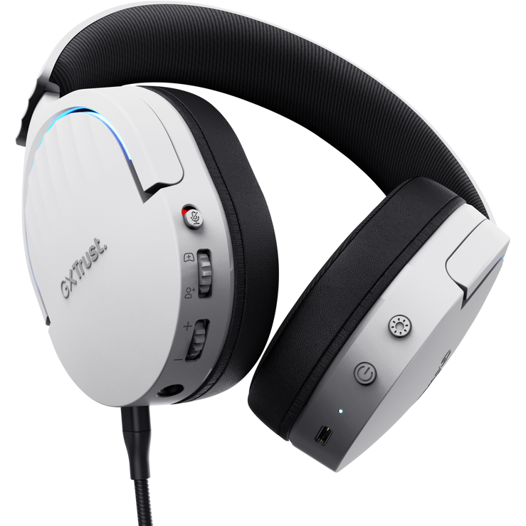 TRUST GXT491W FAYZO WIRELESS HEADSET - WHITE - Headset