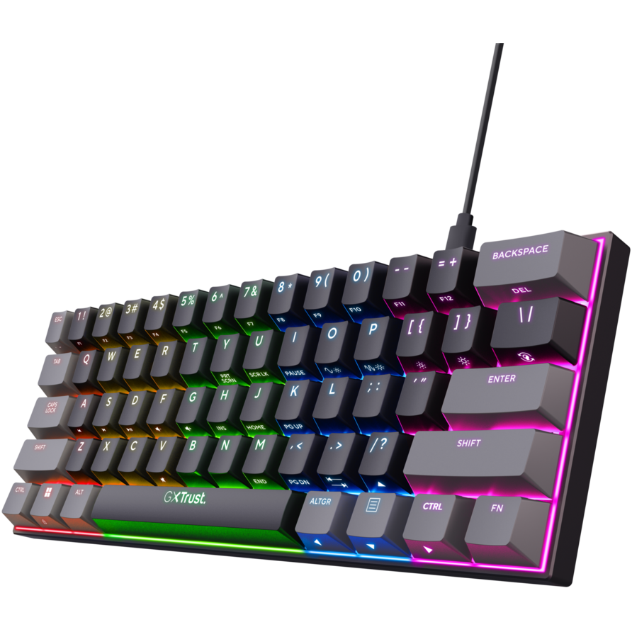 8713439254525 Trust GXT867 Acira 60% mini gaming keyboard (nordic) 302438 Computer & IT,Gaming,Gaming keyboards 28900000280 25452