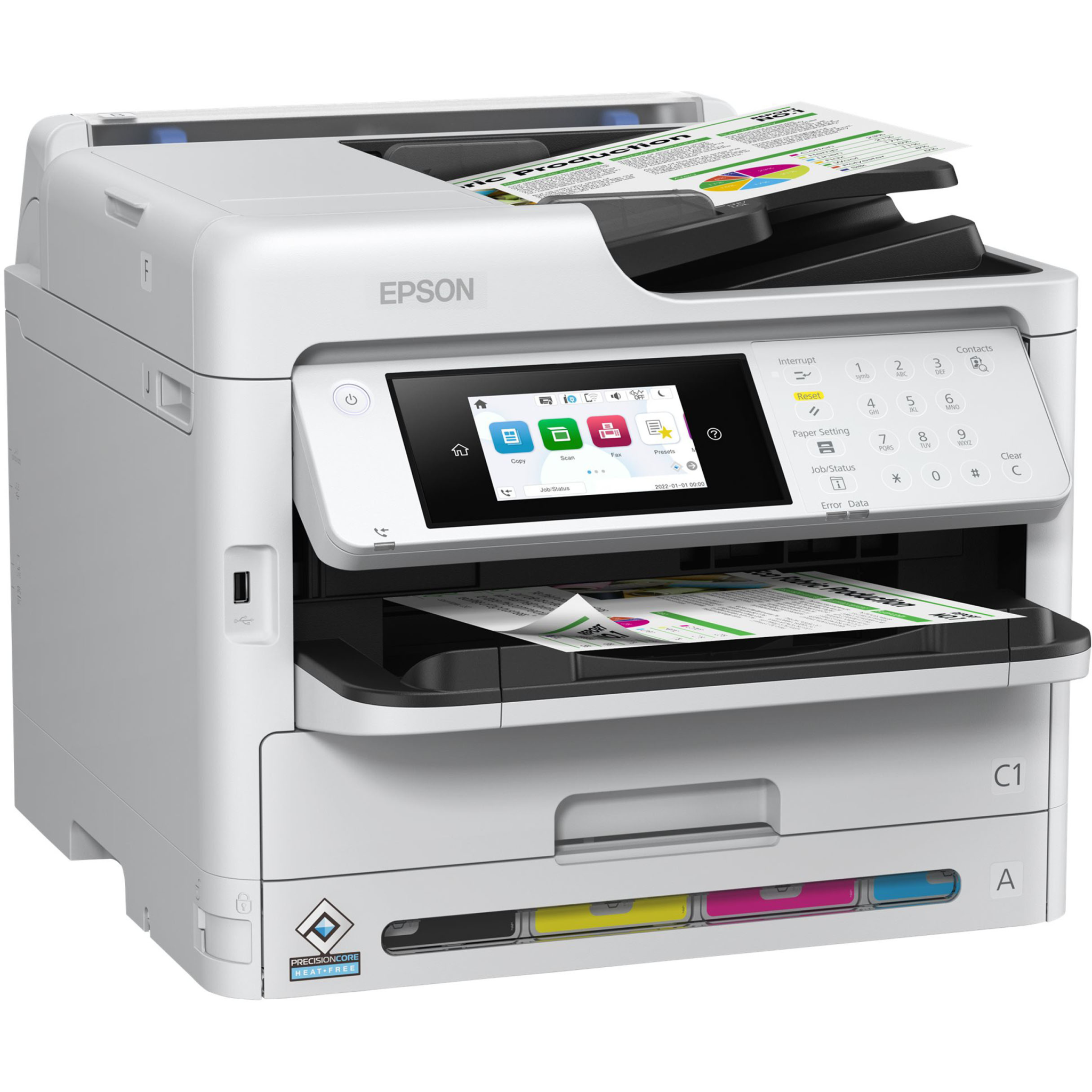 8715946703503 Epson Workforce Pro Wf-C5890Dwf - Multifunktionsprinter Computer & IT,Printere & Scannere,Inkjet printere 2190013305 C11CK23401