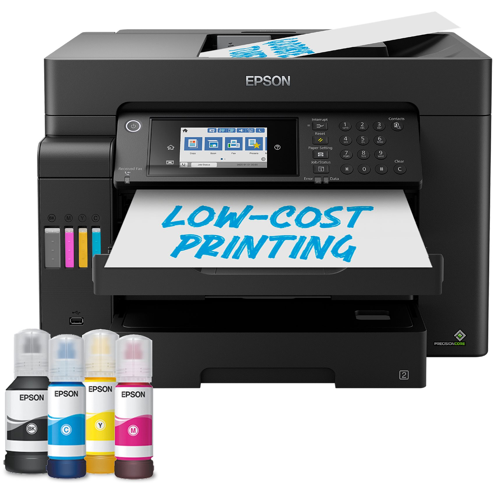 8715946734545 Epson Ecotank ET-16655 - Multifunktionsprinter Computer & IT,Printere & Scannere,Inkjet printere 2190012960 C11CH71411