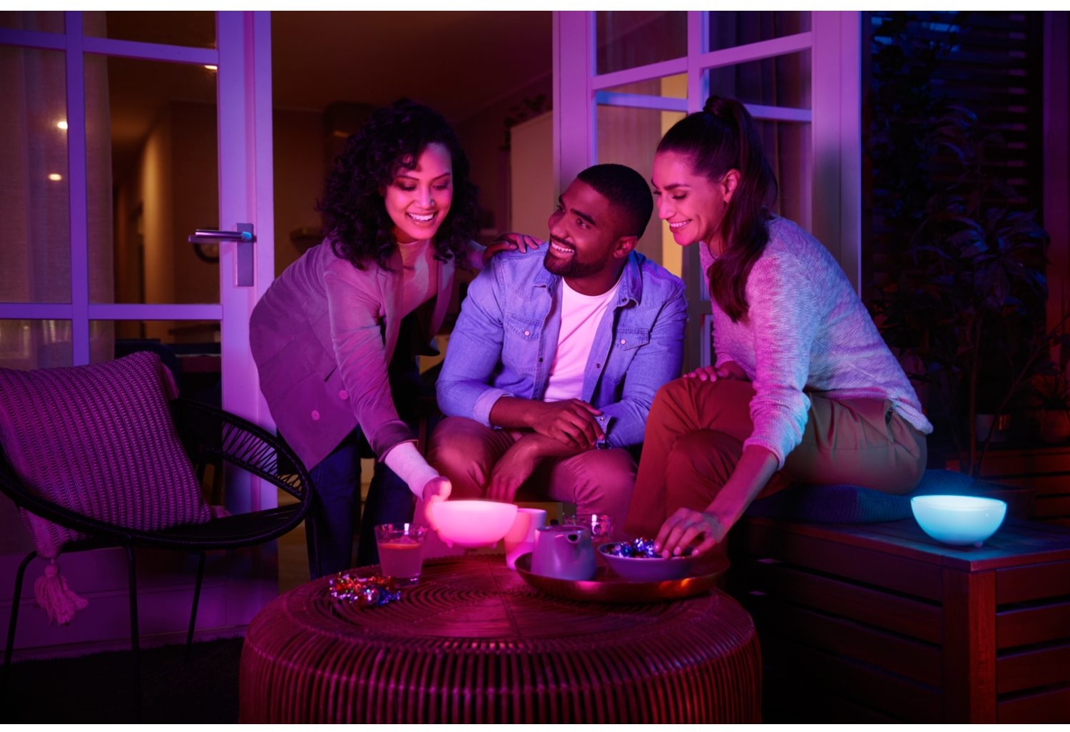 8718696173992 Philips Hue Go White & Color Ambiance - Bordlampe Philips HUE,Hue Bordlamper,Hue Bordlamper 2100016320 Go White & Color Ambiance