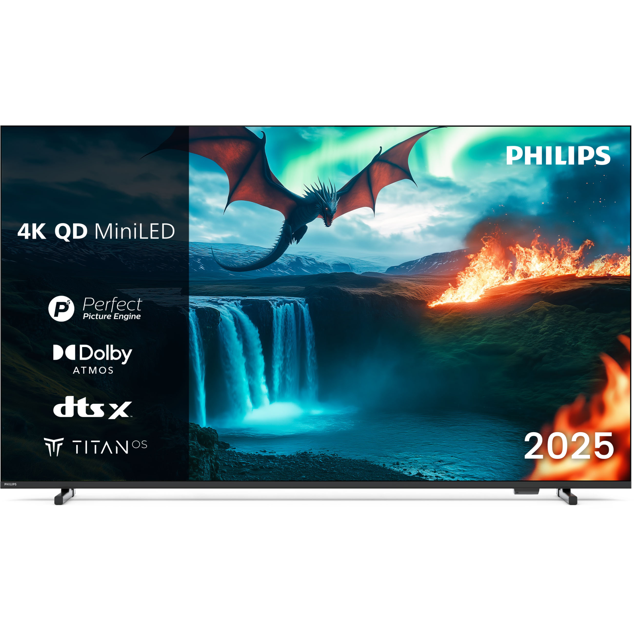 8718863046814 Philips 75MLED810/12 - QD-Mini LED 4K Smart TV TV & HIFI,TV,TV 2190013219 75MLED810/12