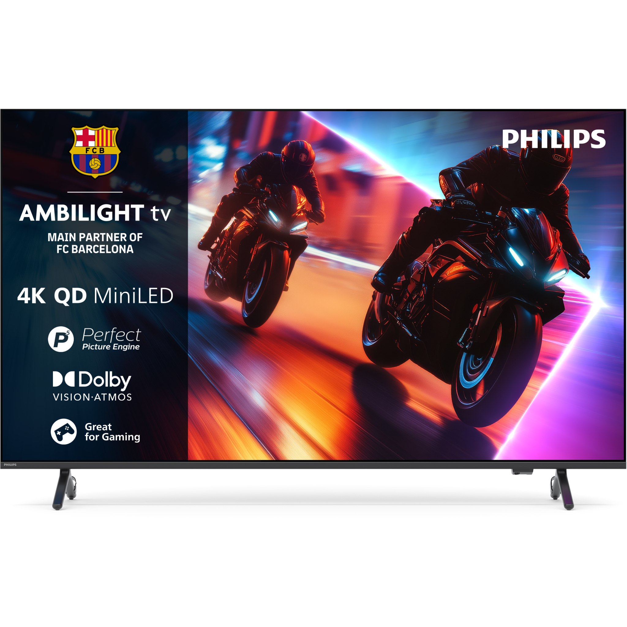 8718863048337 Philips 75MLED910 QD-Mini LED 4K Ambilight TV TV & HIFI,TV,TV 2190016519 75MLED910