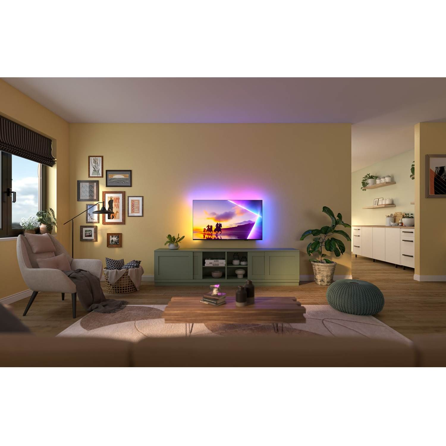 8718863049686 Philips 65PUS8400/12 - QLED Smart TV med Ambilight TV & HIFI,TV,TV 2190013216 65PUS8400/12
