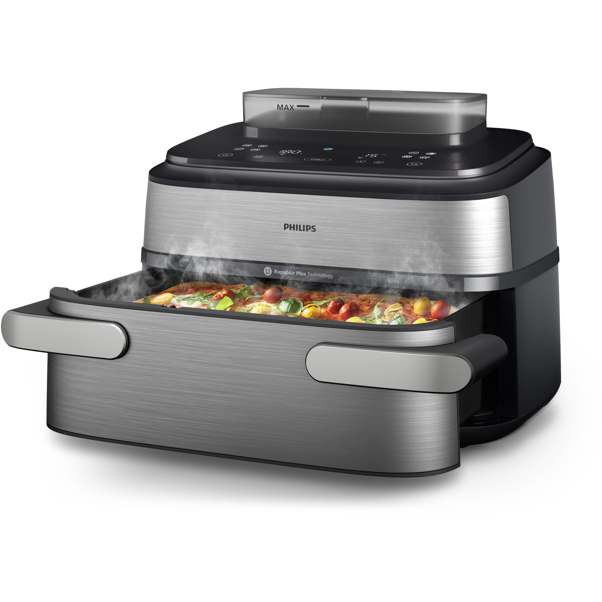 8720389077661 Philips NA565/02 megabasket med damp Husholdning,Madtilberedning,Airfryer 2190016156 NA565/02